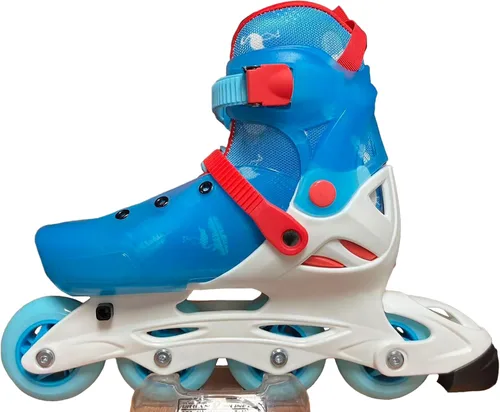 Miniatura 3 de Patines en línea ajustables para niños con ruedas de PU para niños, niñas, niños, principiantes y avanzados