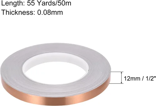 Miniatura 2 de MECCANIXITY Adhesivo autoadhesivo para azulejos, tira de cinta de sellado de huecos de 1/2 pulgada x 55 yardas para pared, piso, techo, muebles