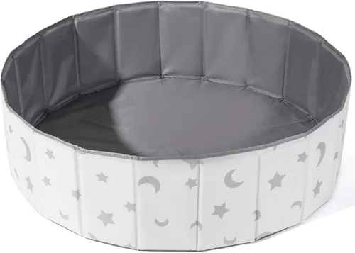 Miniatura 11 de Piscina de bolas de 40 pulgadas para niños pequeños y mascotas, pelota plegable para bebés, corralito de juegos y valla con bolsa de almacenamiento