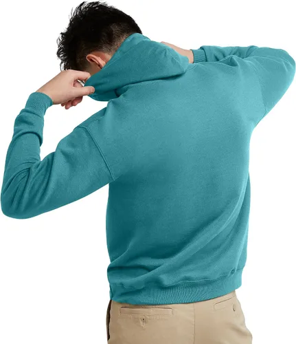 Miniatura 2 de Hanes EcoSmart Hoodie, Midweight Fleece, Pullover Hooded Sweatshirt for Men