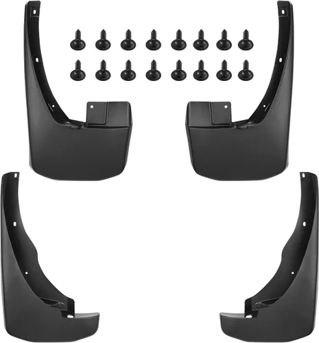 SPEEDWOW Protector de neumáticos Frontier Mud Flaps 2005-2022, sin necesidad de taladrar agujeros (juego de 4)