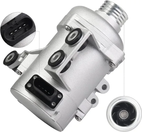 Miniatura 3 de Bomba de agua de motor eléctrico 11517586925 y termostato apto para BMW 325i 325xi 328i 328xi 330i 330xi 525i 525xi 528i 528xi 530i 530xi x3 x5 z4