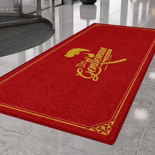 Miniatura 9 de Tapetes personalizados para interiores y exteriores, tapete de suelo con logotipo personalizado, tapete comercial con respaldo de goma