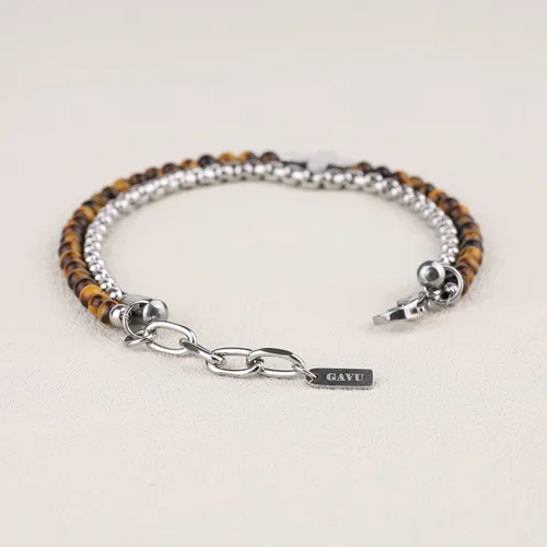 Miniatura 6 de GAVU Pulsera de cristal con cruz de joyería religiosa