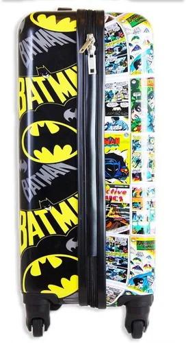Miniatura 3 de Fast Forward Equipaje giratorio rígido con licencia para niños, Batman 20 Pulgadas, Spinner