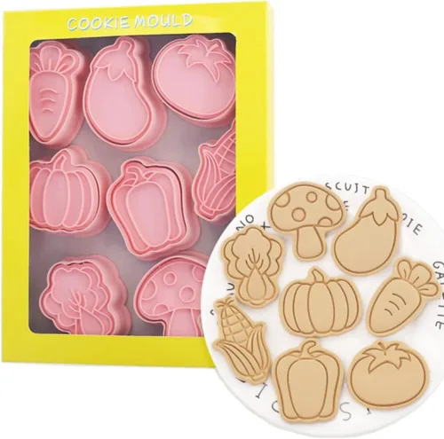 Miniatura 16 de 8 Piezas Moldes de Galletas de la Estatua de la Libertad para Hornear Moldes de Galletas, Prensa Torre Eiffel, Juego de Moldes de Galletas