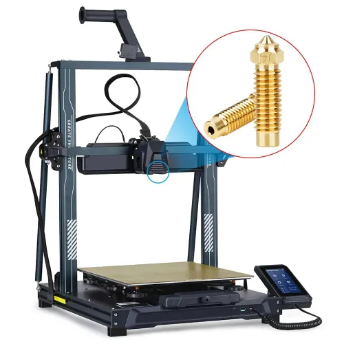 Miniatura 2 de Impresora 3D Neptune 4 Plus/Neptune 4 Max Boquillas Kit Extrusora Hotend – Incluye 5 piezas 0.016 in+1pc 0.024 in+1pc 0.031 in+1pc 1pc 0.039 in