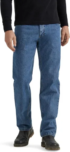 Miniatura 7 de Wrangler Authentics - Pantalones de mezclilla clásicos de 5 bolsillos, ajuste regular, para hombre de algodón