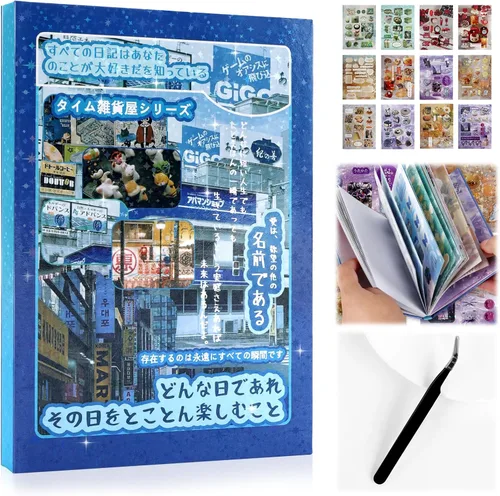 Miniatura 21 de Calcomanías coreanas para tarjetas fotográficas kpop, 3500 para decoración de libros, estéticas, purpurina, mariposa, amor, cinta, flor, alfabeto