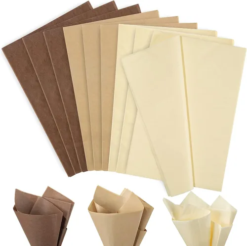 Miniatura 8 de Whaline 120 hojas de papel de seda azul degradado surtido de papel de regalo azul de 15 x 20 pulgadas, papel de seda de papel de seda