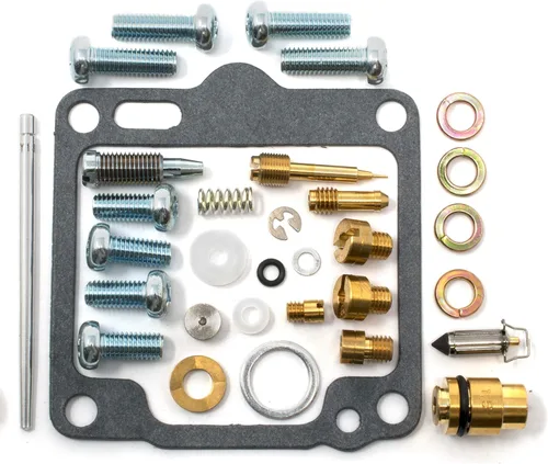 0101-118 Kit de piezas de reparación de reconstrucción de carburador compatible con Yamaha 88-99 XV1100 Virago 1100, 96-98 XV1100S Virago 1100