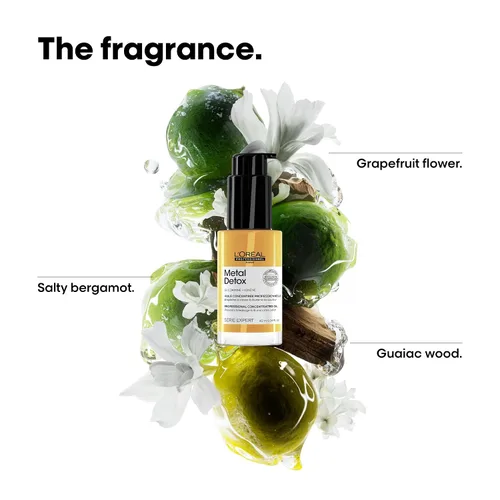Miniatura 4 de L'Oreal Professionnel Metal Detox Leave-In Oil - Detoxifies, Prevents Damage and Prolongs Hair Color With Shine