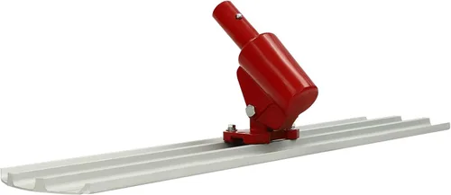Miniatura 6 de Bull Herramientas de flotador de hormigón 35 x 8 "Red Round End Titanio-magnesio Aleación Hand Float Machine Concrete Cement Surface Smoothing Tool