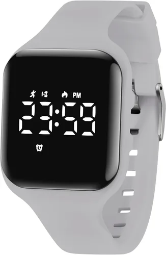 Miniatura 28 de Relojes para niños y niñas, reloj deportivo digital con contador de pasos, podómetro, alarma de vibración, sin aplicación, impermeable, rastreador