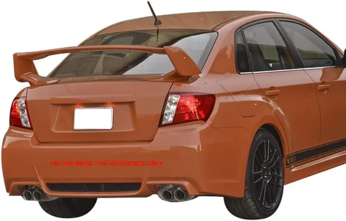 Miniatura 2 de Alerón de maletero prepintado compatible con Subaru Impreza WRX 2008-2014, estilo STI #61F C1F Verde gris metálico/Verde sabio metálico ABS alerón