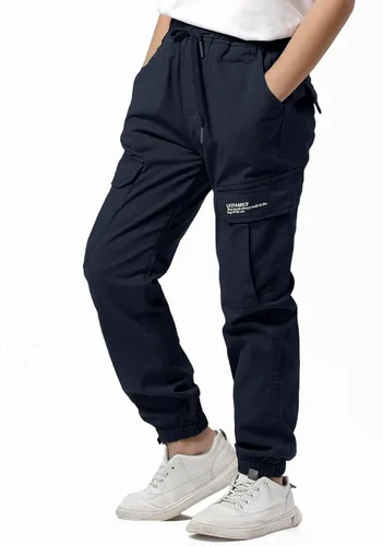 Miniatura 4 de LOKTARC Pantalones deportivos tipo cargo de camuflaje para niños
