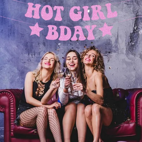 Miniatura 3 de Cartel de feliz cumpleaños suministros para fiesta de cumpleaños (B 1)
