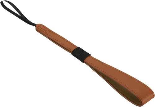 Miniatura 3 de PATIKIL Correas de muñeca para cámara, correa de muñeca ajustable de cuero sintético para cámara digital DSLR Café