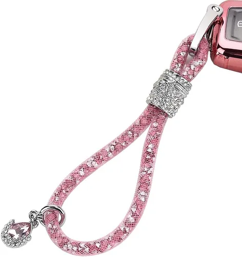 Miniatura 2 de RAYHOO - Llavero de cristal para coche, para mujer, para BMW, Honda, Audi, Lexus, Ford, VW, Mercedes, Benz, Nissan, Cadillac, Maserati, Volvo