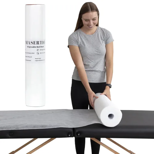 Miniatura 9 de Funda Desechable para Cama de Masaje - Material Desechable No Tejido - Ideal para Spa, Mesa de Masaje, Tatuaje, Mesa de Depilación con Cera