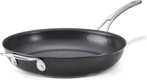 Miniatura 9 de Anolon X Hybrid Sartén Saltear Antiadherente de Inducción con Tapa, 3.5 Cuartos - Gris Carbón