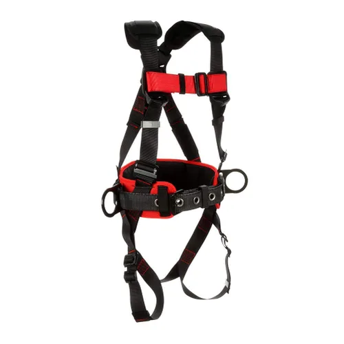 Miniatura 4 de 3M Protecta Construction Style - Arnés de posicionamiento 1161305, negro, mediano/grande, 1 Ea/estuche