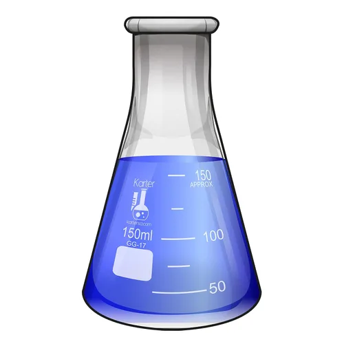 Miniatura 17 de Karter Scientific - Matraz Erlenmeyer de boca estrecha de 1000 ml, vidrio borosilicato 3.3, 213G22 (Individual) 3.3 vidrio de borosilicato, boca