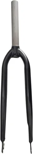 Miniatura 5 de 26 inch Bicycle Fork 1-1/8" Threadless Rigid Fork for MTB Road Cruiser Bike, Disc Brake (Black)