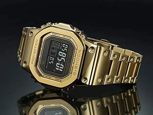 Miniatura 2 de Casio Reloj digital de cuarzo para hombre con correa de acero inoxidable Gmw-B5000Gd-9Er