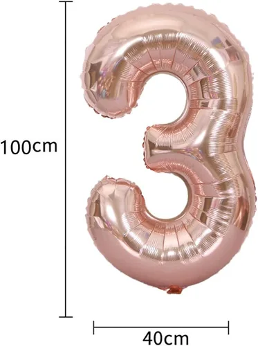 Miniatura 5 de Decoración de cumpleaños número 36, globos de papel de aluminio, globos de látex para fiesta de cumpleaños de 36 años, globos de helio, globos