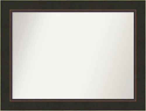 Miniatura 152 de Amanti Art Espejo personalizado, espejo de baño de bronce Milano, espejo de pared o espejo de tocador de baño sobre el fregadero