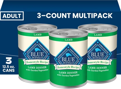 Miniatura 18 de Blue Buffalo Homestyle - Comida húmeda para perro, receta casera, alimento para perro adulto, vacuno, lata de 12.5 onzas (Paquete de 12.5)