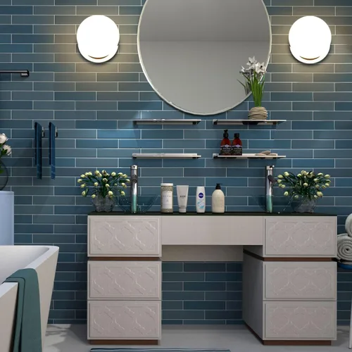 Miniatura 6 de Apliques de pared cromados, aplique de globo moderno de 1 luz, lámpara de pared para dormitorio, baño, sala de estar y pasillo, iluminación de Cromo