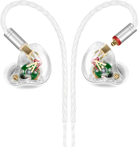 Miniatura 40 de Vibes 202 - Auriculares con cable - Auriculares HiFi in Ear Monitor - Auriculares profesionales con aislamiento de ruido - Sonido claro, graves