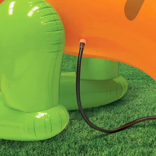 Miniatura 3 de BANZAI T-Rex Terror Mondo - Rociador de agua, longitud: 96 pulgadas, ancho: 80 pulgadas, juguete inflable para exteriores