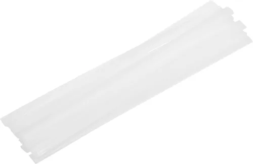Miniatura 96 de MECCANIXITY 5 varillas de soldadura de plástico amarillo de 0.374 in x 9.843 in HDPE cinta plana de soldadura de plástico para reparar tanques