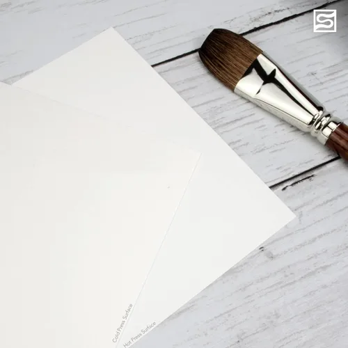 Miniatura 7 de Bloque de papel de acuarela fluido, 4 x 6 pulgadas, 15 hojas, 140 libras (300 g/m²), bloque prensado en frío para pintura de artistas y medios