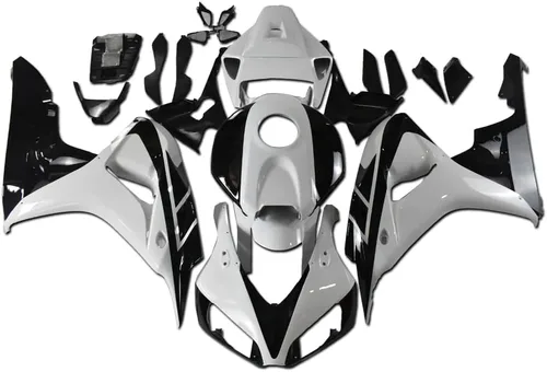 Miniatura 7 de Carenado negro brillante para Honda 2006 2007 CBR1000RR CBR 1000RR nueva inyección ABS plásticos cuerpo kit cuerpo trabajo 06 07