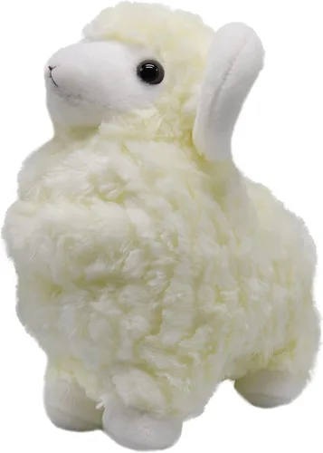 Miniatura 3 de Peluche de oveja de peluche adorable y esponjoso, súper suave y lindo, muñeca de cordero, regalos bonitos para niños y niñas, regalo para cumpleaños