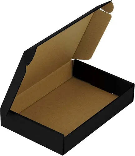 Miniatura 8 de RUSPEPA Caja de cartón corrugado reciclable pequeña de 50 unidades - 15 cm x 10 cm x 2.5 cm - Caja de cartón perfecta para el envío de pequeñas