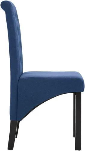 Miniatura 4 de Dining Chairs,Dining Room Chairs,Kitchen Chairs Suitable for Daily Meals Or Special Events Such As Meetings, Weddings and Celebrations.2 Pcs Blue