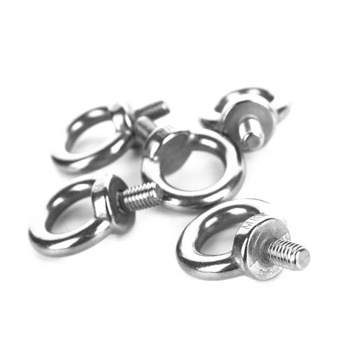 Miniatura 3 de 5 pedazos M8 macho hilo maquinaria hombro elevación anillo ojo pernos