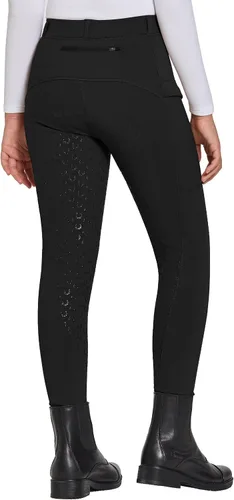 Miniatura 2 de FitsT4 - Pantalones de equitación con forro polar de invierno para niñas, de silicona, con bolsillos