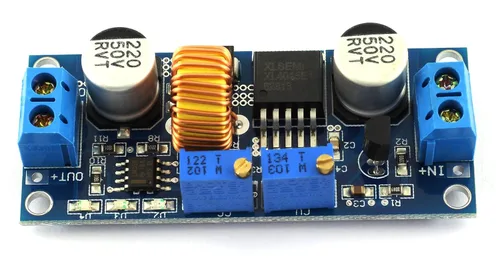 Miniatura 2 de DZS Elec Módulo regulador de corriente constante reductor DC-DC 4-38v Entrada a 1.25-36v Salida Ajustable Gran Potencia 5A 75W Convertidor