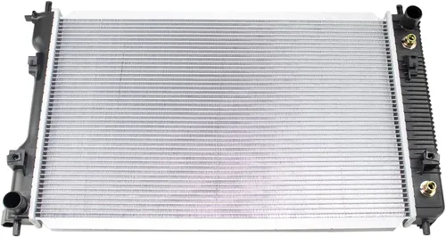 Miniatura 23 de TRQ Radiador de 1 fila de núcleo de aluminio de 26.5 pulgadas de ancho de núcleo compatible con Chevrolet Captiva Sport 2012-2015 Saturn Vue