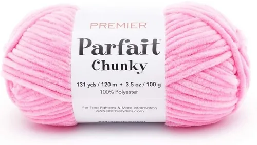 Miniatura 6 de Premier Parfait Hilo Grueso - Súper Voluminoso para Tejer y Hacer Ganchillo, Chenilla, Sunshine