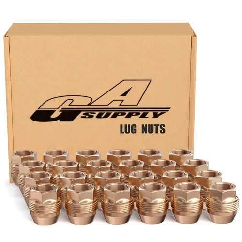Miniatura 18 de GAsupply M12x1.25 Tuercas de rueda, 20 piezas estilo OEM de fábrica con asiento magnético de 12 mm x 1.25, tuercas de rueda hexagonales de 13/16" 21