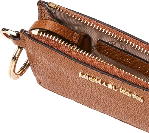 Miniatura 4 de Michael Kors Cartera para mujer, color marrón, Brandy, Monedero pequeño Mercer