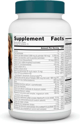 Miniatura 2 de Source Naturals Women's Life Force - Multivitamínico completo diario con 13 vitaminas esenciales, antioxidantes, hierbas, nutrientes y minerales