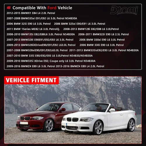 Miniatura 3 de Depósito de Expansión de Radiador Compatible con Vehículo BMW E90 E91 E92 E93 328i 330i 335i X1 Z4 2007-2016 #Reemplaza 17137607482, 17137640514